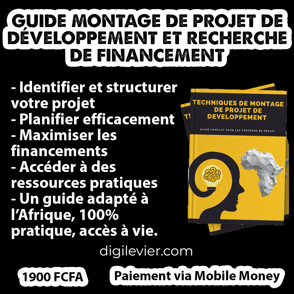 Guide de montage de projet de développement et recherche de financement